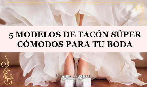 5 modelos de tacón súper cómodos para tu boda