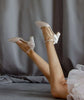 Zapatos de fiesta Bojita Rosa con tacón de 5 cm, cómodos y elegantes, ideales para bodas y eventos especiales.