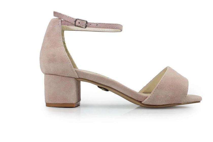 Zapatos de fiesta Fluorita Rosa con tacón de 6 cm, cómodos y elegantes, ideales para bodas y eventos especiales.