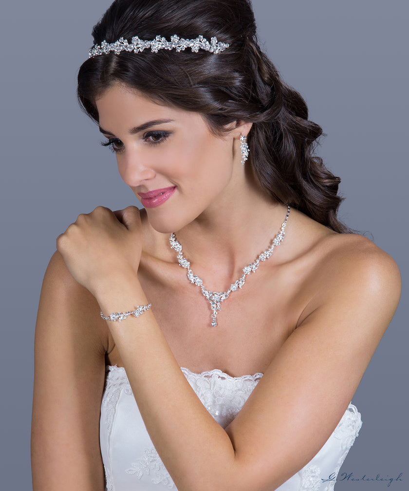 Juego de Pendientes y Gargantilla Cádiz