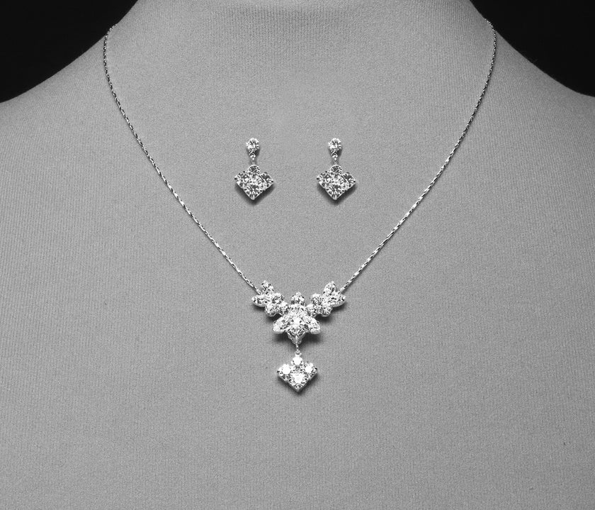 Juego de Pendientes y Gargantilla Murcia Odilia Bridal - 2