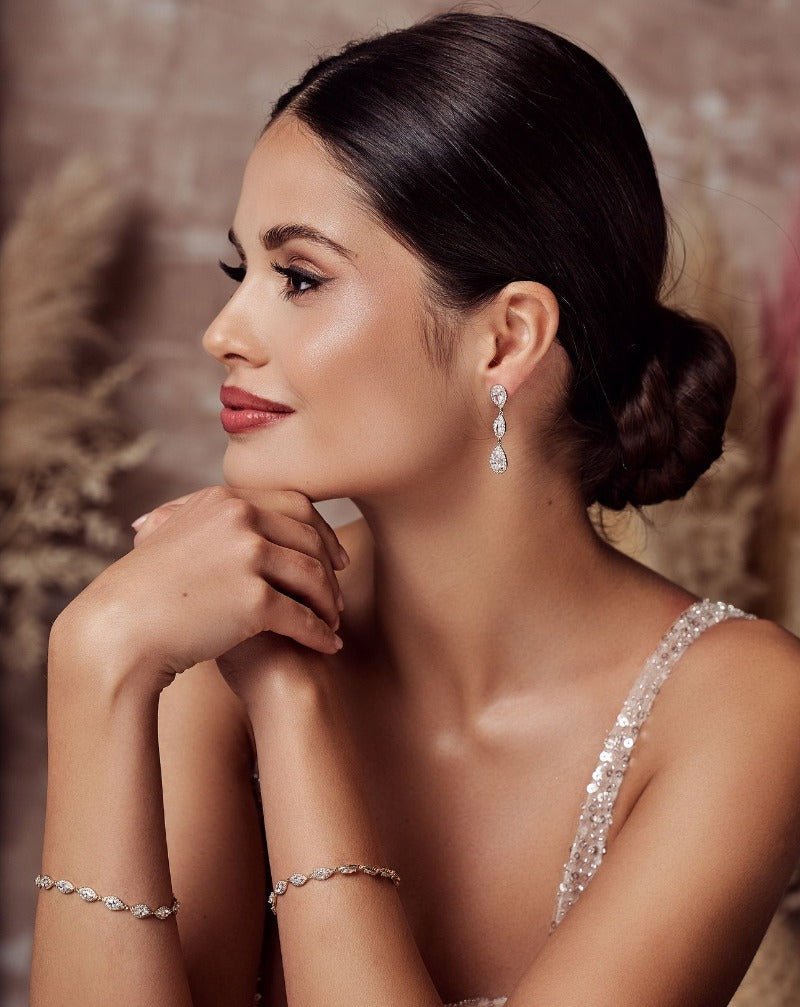 Pendientes de Novia Vela