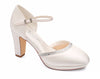 Zapato de novia alto y tacón gordo original online España
