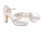 Zapato de novia alto y tacón gordo original online España