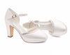 Zapato de novia alto y tacón gordo original online España