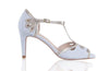 Zapatos de Novia Esme color gris perlado